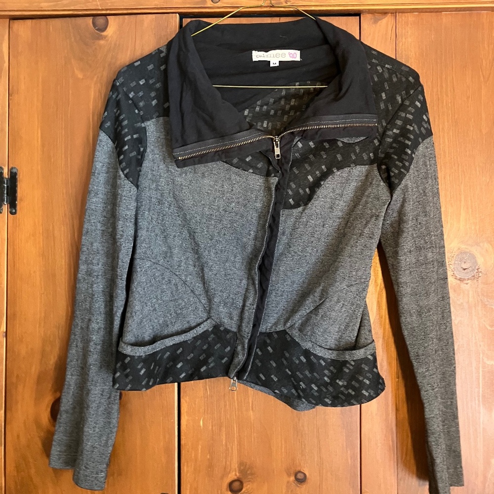 Aimee G Cloth Jacket with Zip